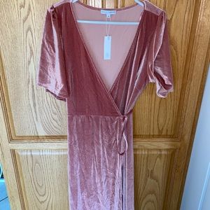 Baltic born velvet maxi dress